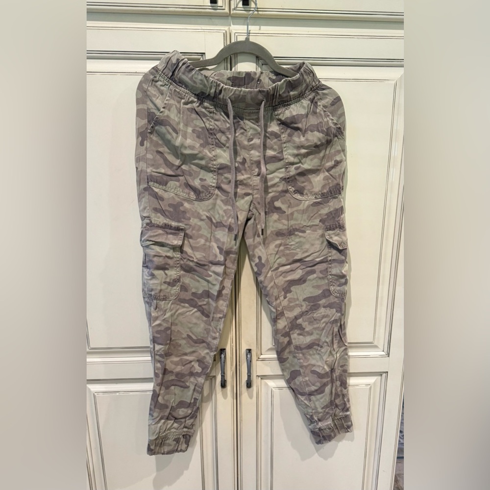 American Eagle Outfitters Gray Camouflage Pants